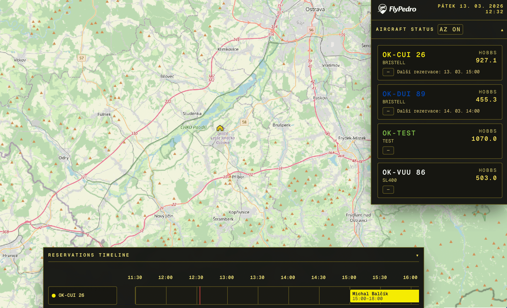 FlyPedro briefing screenshot